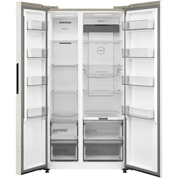 Холодильник Midea MDRS791MIE33 бежевий - фото 4