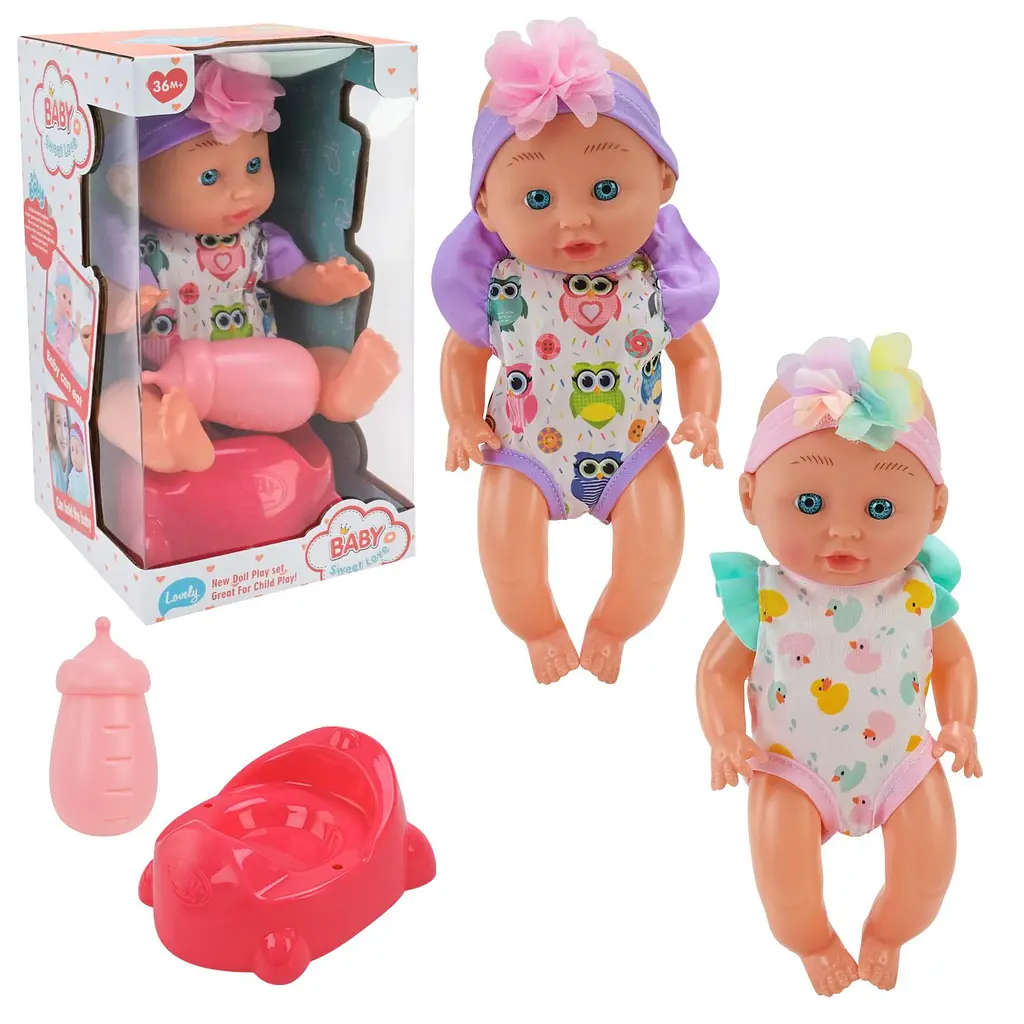 Ігрова лялька-пупс зі скляними очима та аксесуарами Sweet luv (ZF185-14) в асортименті