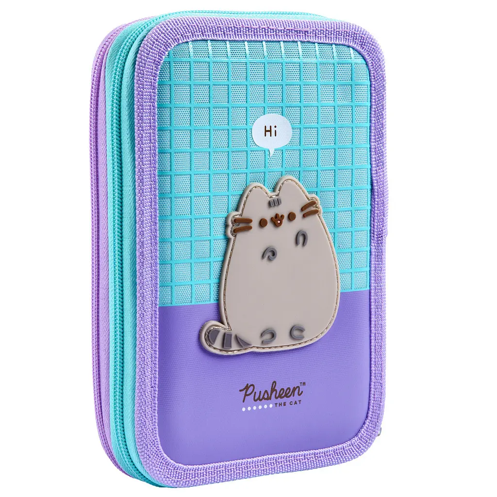 Пенал шкільний Yes подвійний Pusheen Summer HP-01 - фото 3