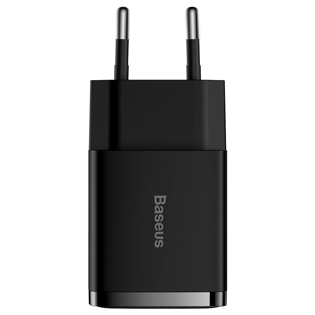 Зарядний пристрій Baseus Compact Charger 2U Black (CCXJ010201) - фото 5