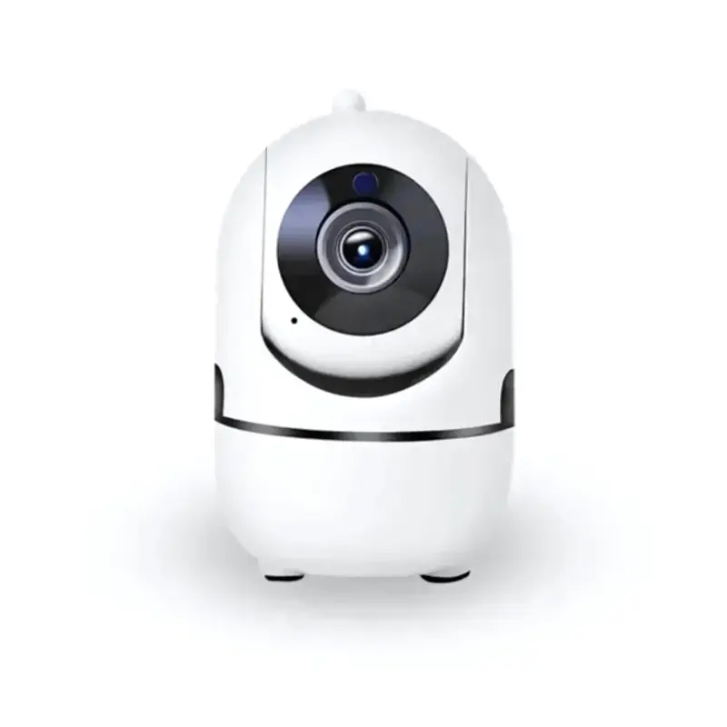 Розумна IP Wifi камера FullHD, з автотрекінгом і датчиком руху, нічним баченням, оберт 360°+ радіоняня, Біла (3853447068) - фото 2