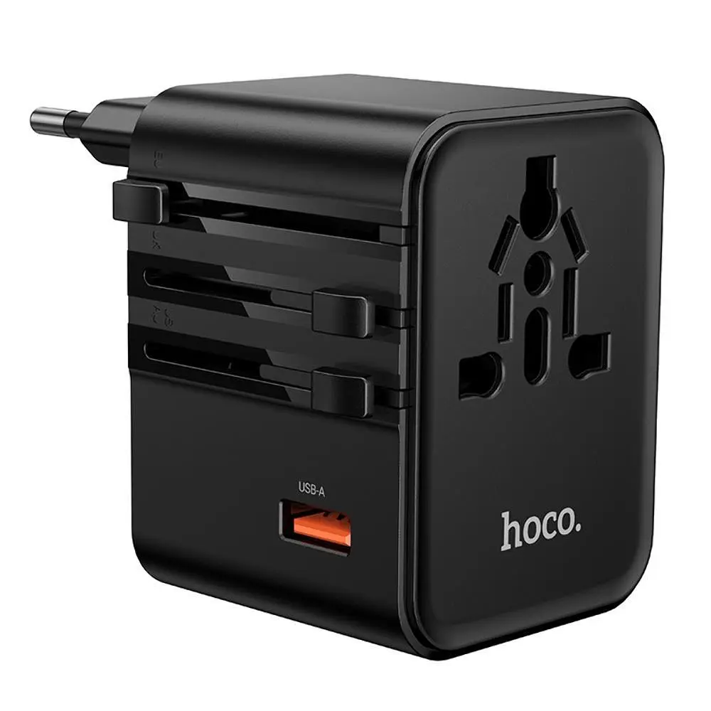 Сетевое зарядное устройство Hoco AC31 USB/2 Type-C PD 25W черный - фото 5