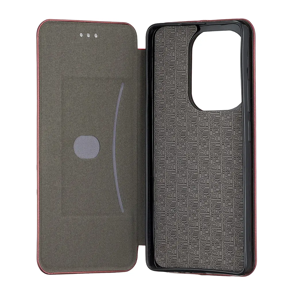 Чохол-книжка Standart Xiaomi Redmi Note 13 Pro 4G/Poco M6 Pro 4G Wine Red - фото 2