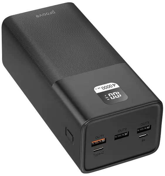 Power Bank Proove Giant Lite 22.5W 40000mAh black (PBGI20312201) UA - фото 2
