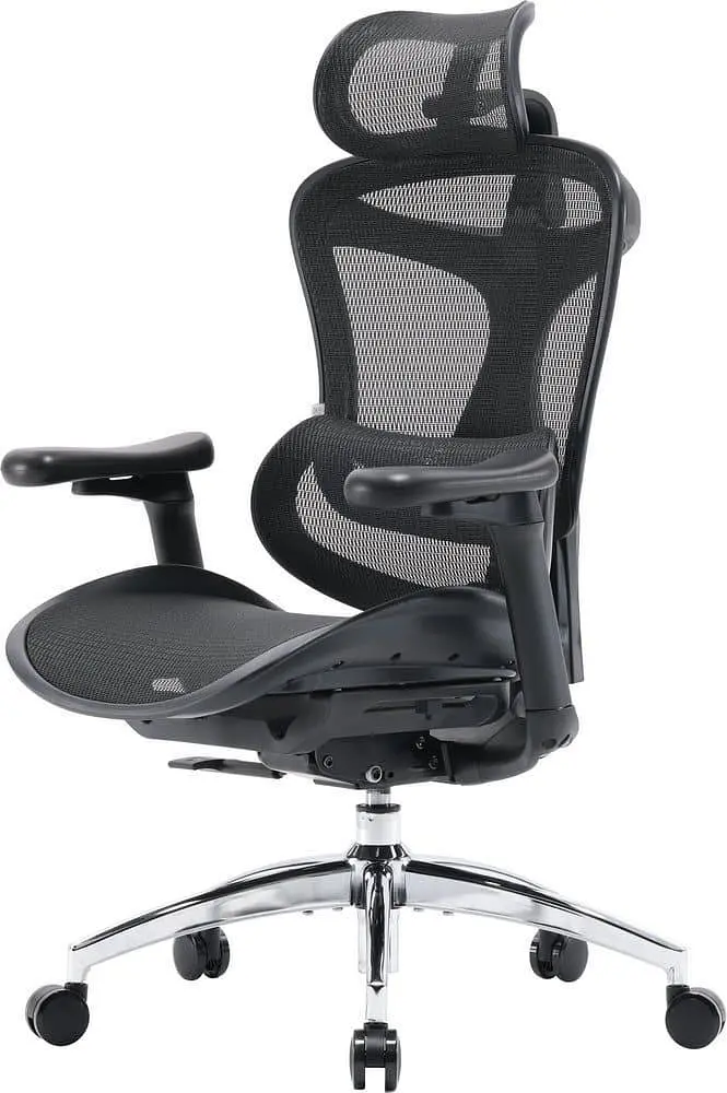 Ігрове крісло Sihoo DORO C300L Mesh Black (DORO-C300L-A3-101) - фото 2