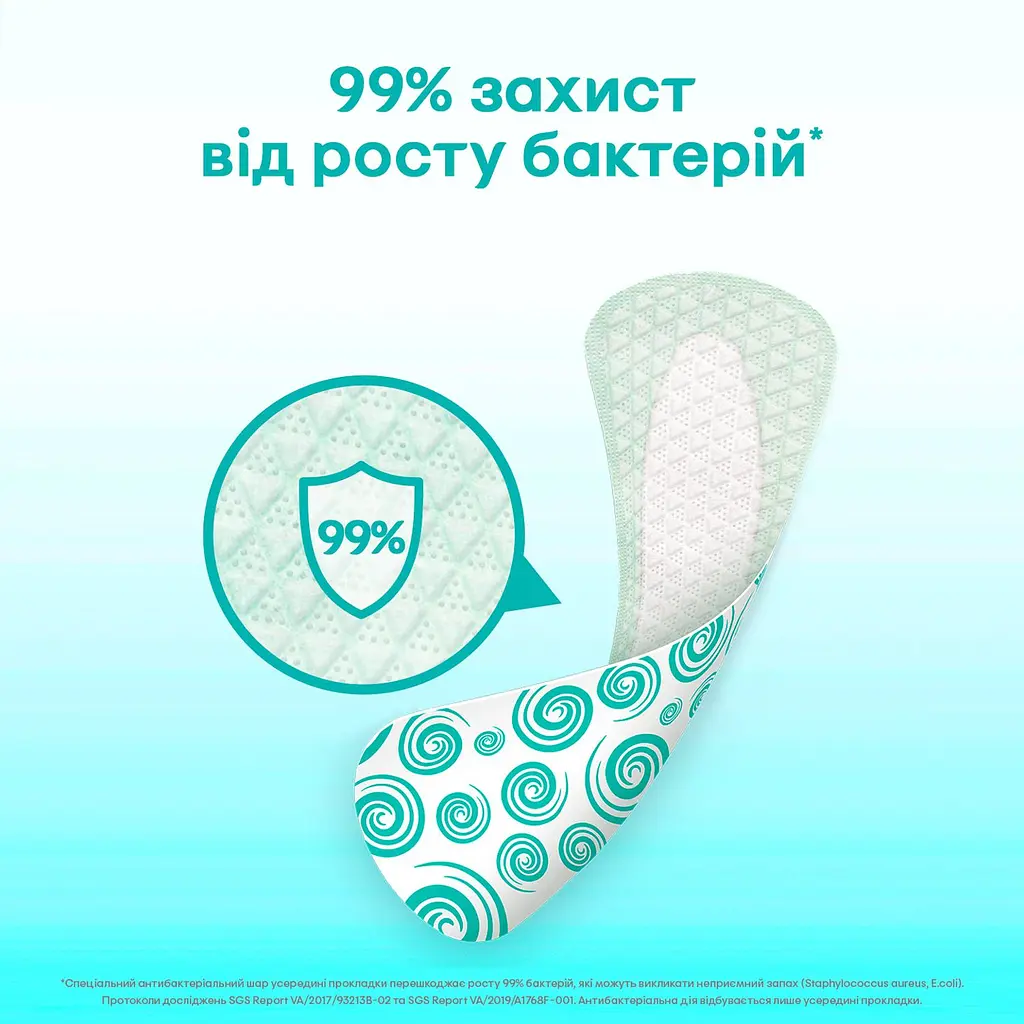 Щоденні прокладки Kotex Antibacterial Extra Thin 20 шт. - фото 10