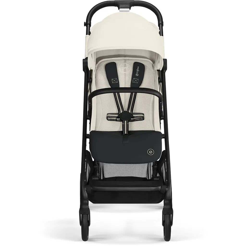 Коляска Cybex Beezy Canvas White (с бампером) (524000191) - фото 2