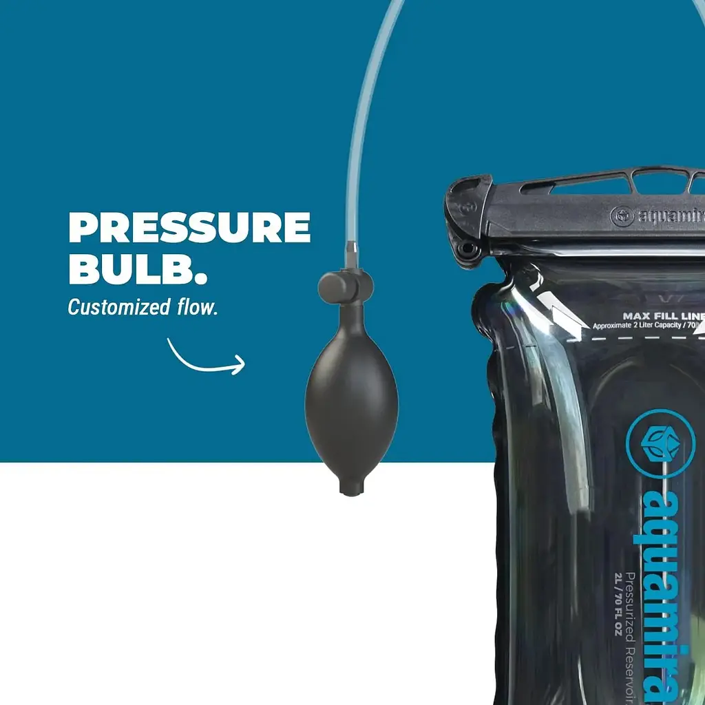 Питьевая система Aquamira Pressurized Reservoir 2L (1053-AQM 67641A) - фото 4