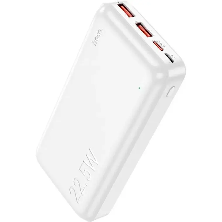 Портативный аккумулятор Hoco J101A Astute 22.5W 20000mAh white - фото 2