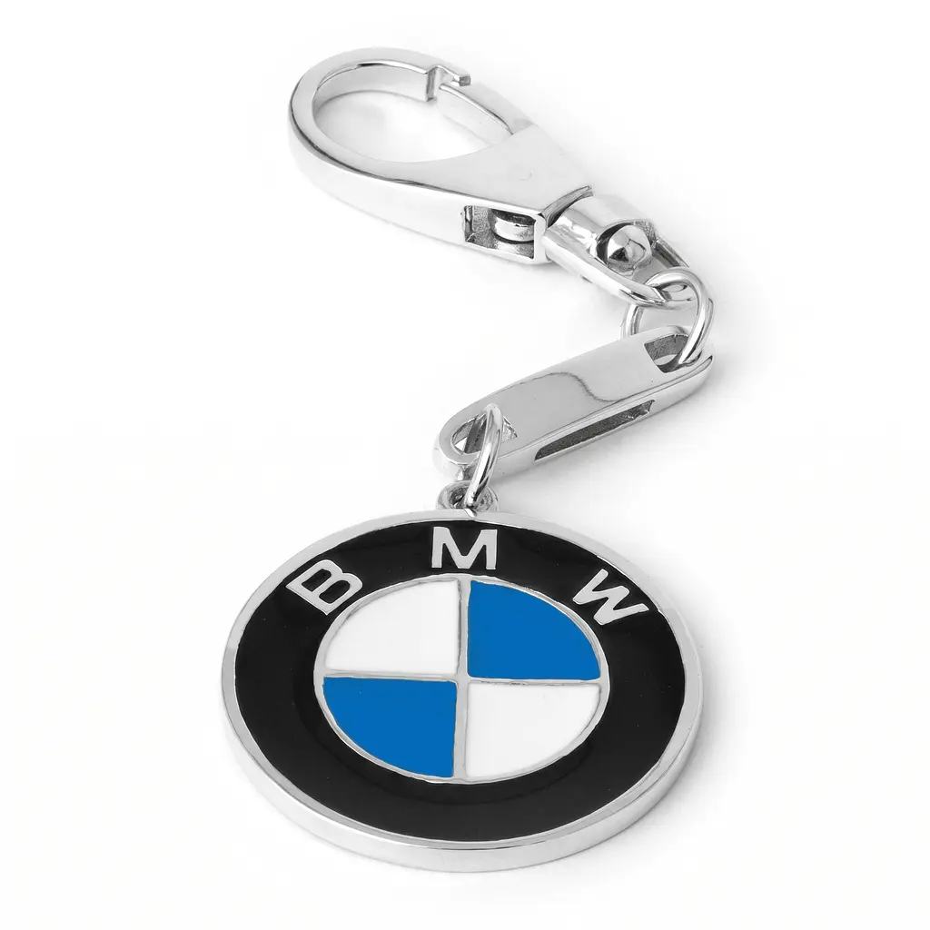 Брелок з білого золота BMW (БМВ) (з9013)