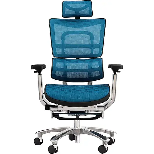 Офісне крісло GT Racer X-809L (W-55), синє (X-809L Blue (W-55)) - фото 2