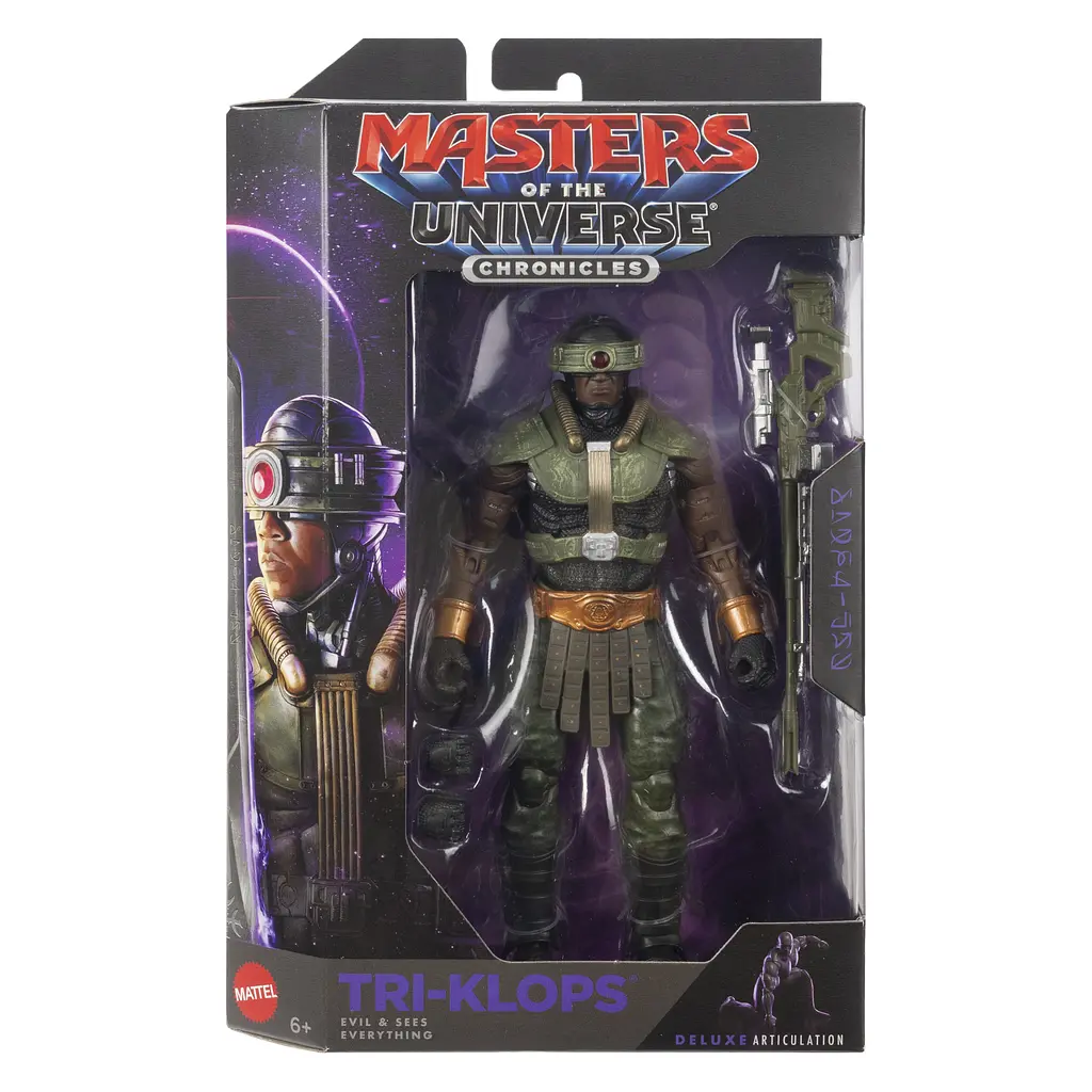 Фігурка персонажа Mattel Триклоп серії Хроніки Перших за мотивами фільму Володарі Всесвіту - фото 3