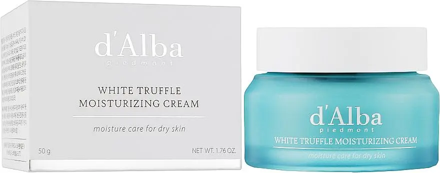 Антивіковий зволожувальний крем з екстрактом білого трюфеля 50 мл D'Alba White Truffle Moisturizing Cream - фото 2
