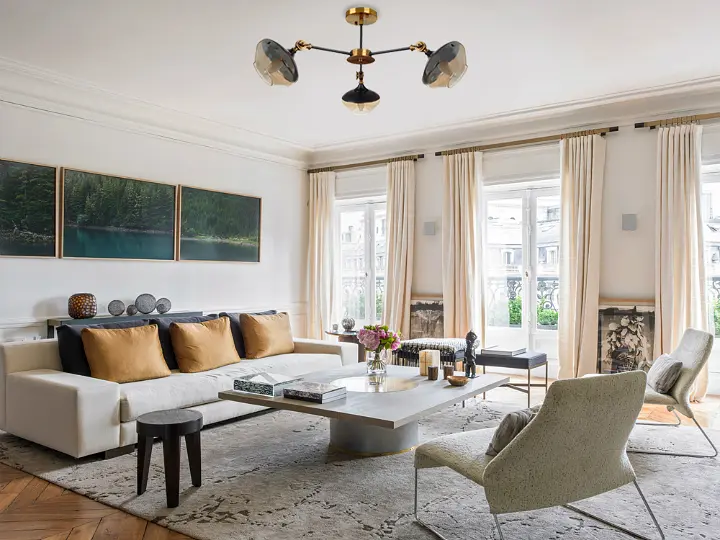 Люстра потолочная Brille в спальню E27 60W G (BL-966C/3) - фото 4