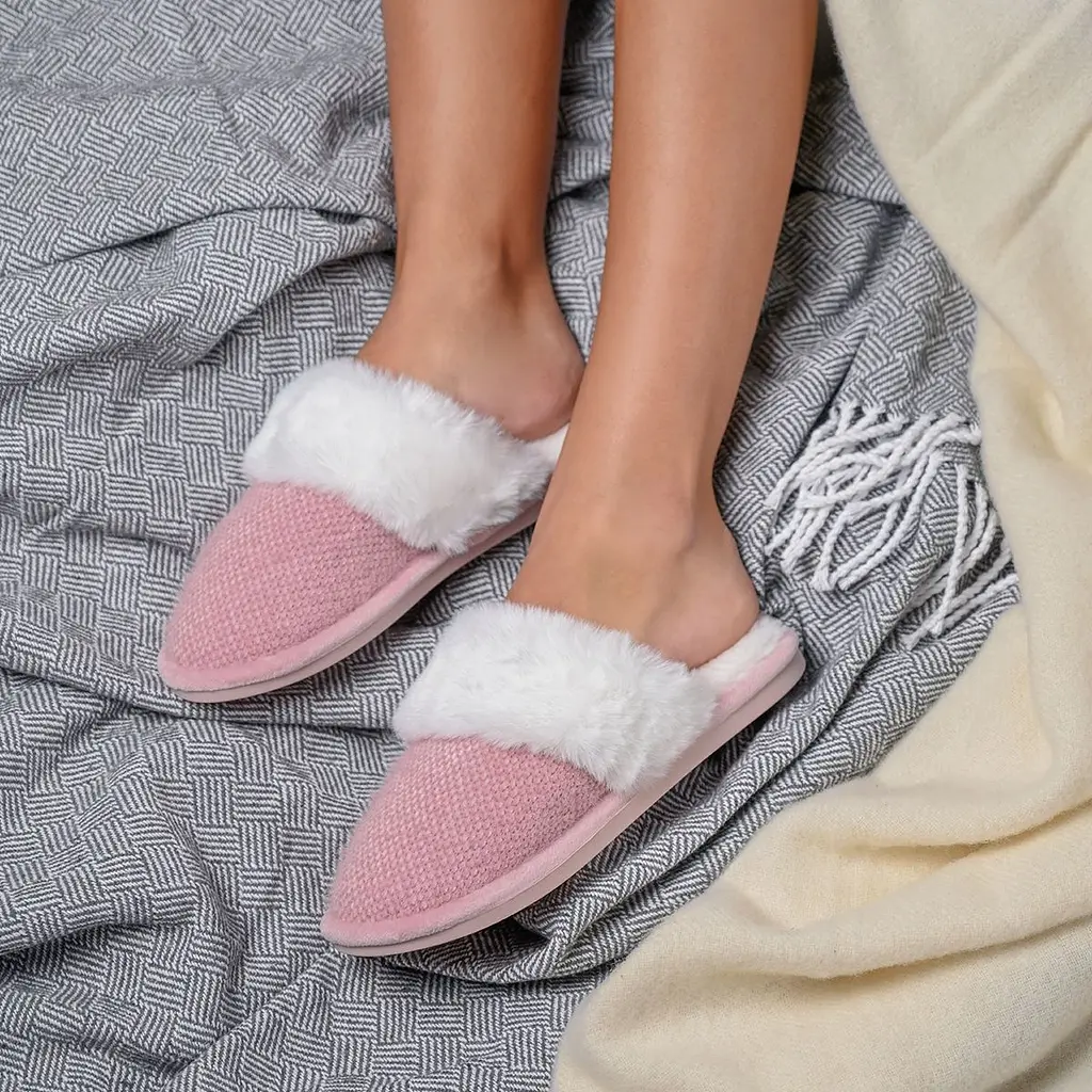 Кімнатні капці MBM My Home Vira розмір 40-41 рожеві (SL-04 40-41 PINK) - фото 7