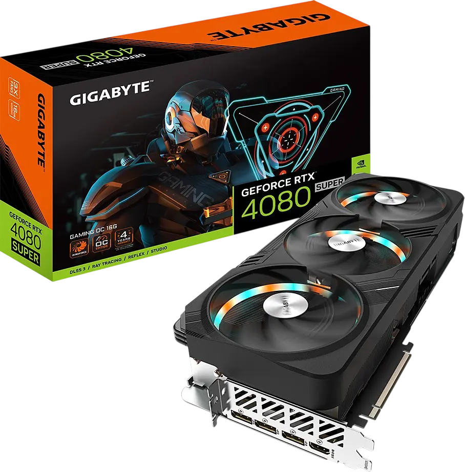 Відеокарта GeForce RTX 4080 Super 16GB Gigabyte Gaming OC (GV-N408SGAMING OC-16GD) Б/В - фото 4