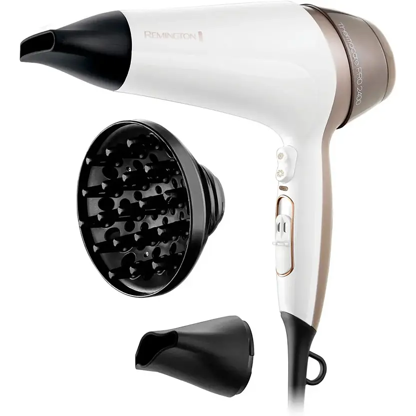 Фен Remington D5720 Thermacare Pro 2400 біло-бежевий (45660560100) - фото 3