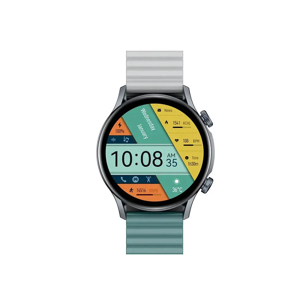 Смарт-часы Kieslect Calling Watch Kr Pro серый корпус - фото 3