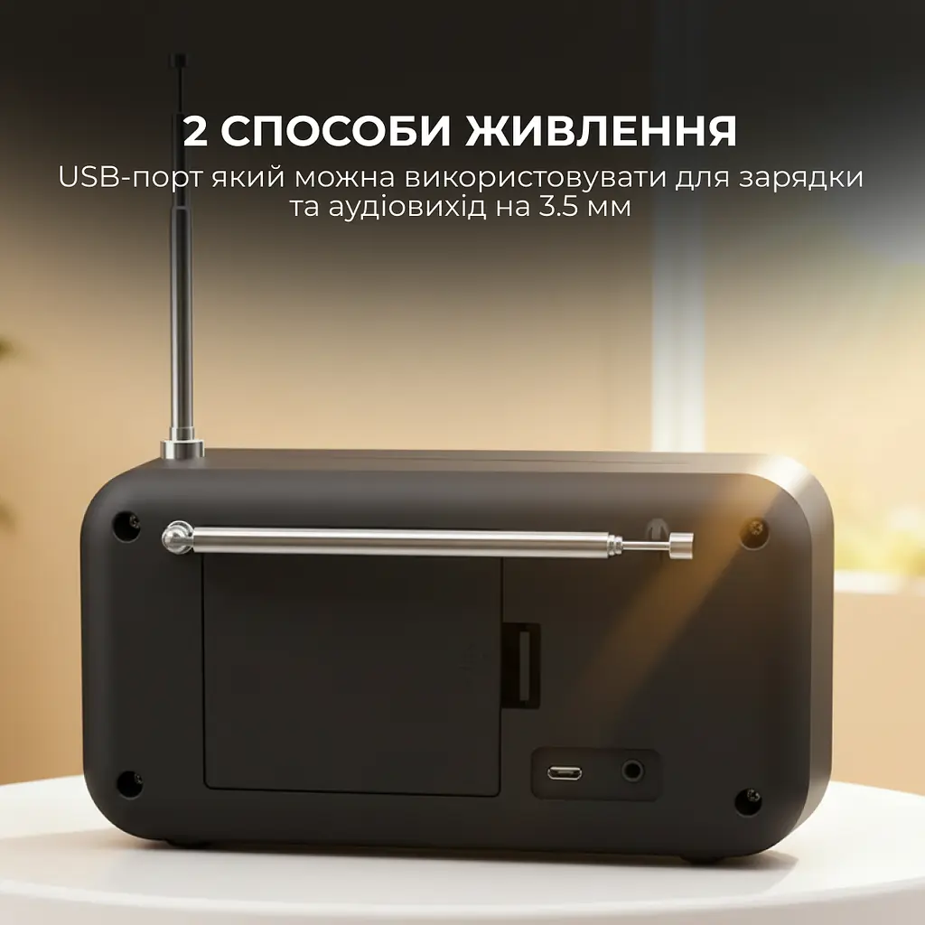 Радіоприймач Sharp DR-P420 Black - фото 11