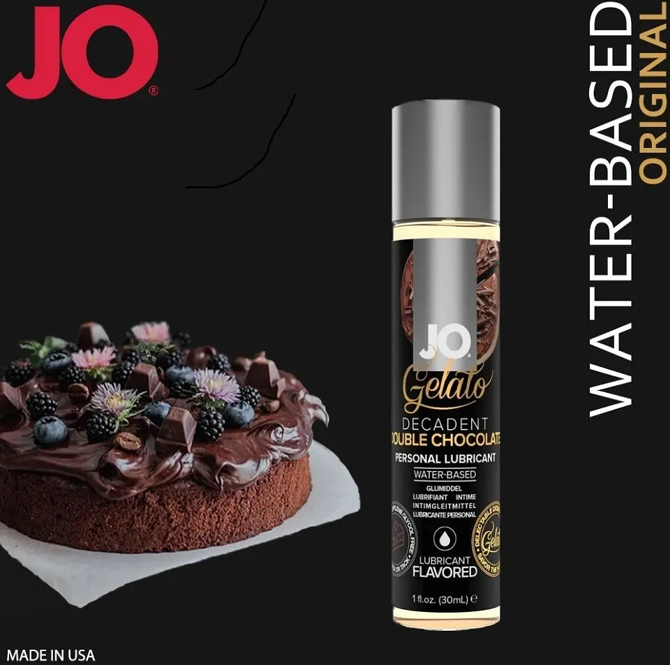 Лубрикант JO System GELATO Double Chocolate - на водній основі, 120 мл - фото 3
