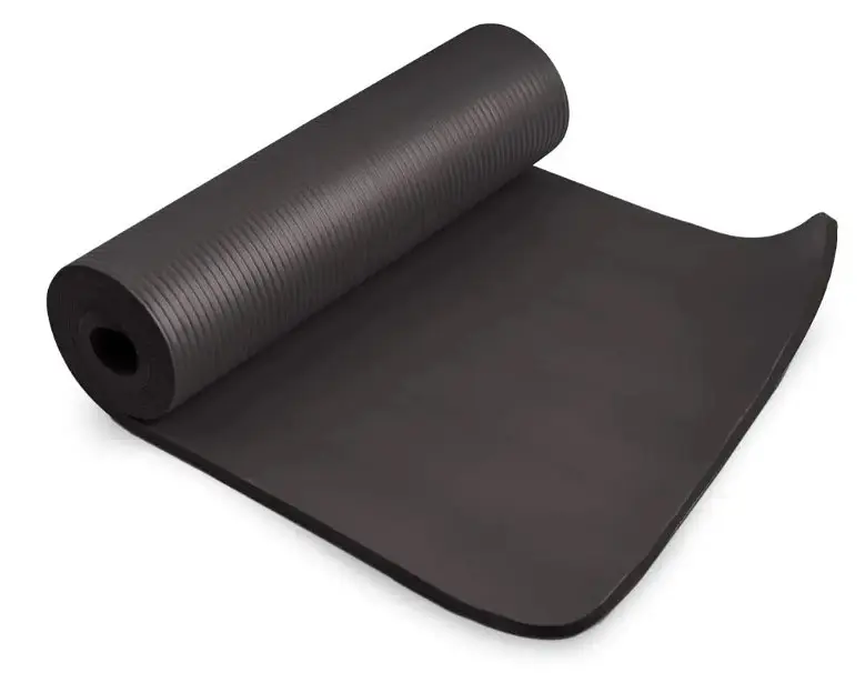 Килимок для йоги та фітнесу Power System PS-4017 NBR Fitness Yoga Mat Plus Black (180х61х1) (PS-4017_Black) - фото 7