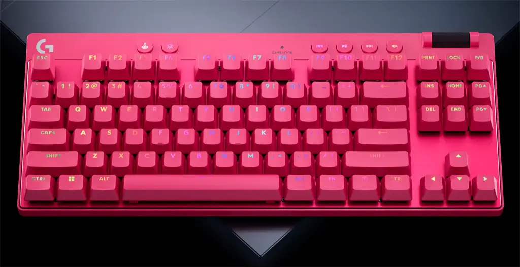 Клавіатура Logitech Pro X TKL Rapid Pink (920-013253/920-013133) [128021] - фото 11