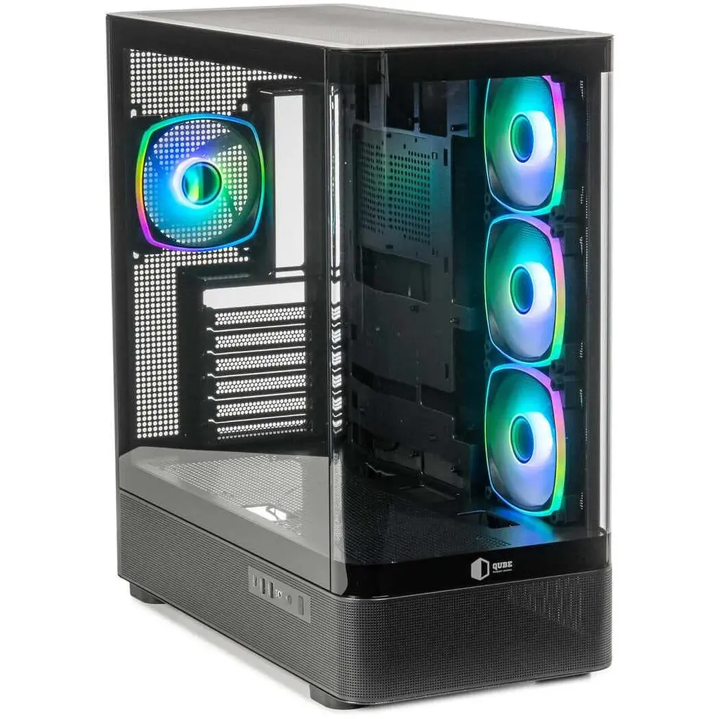 Корпус QUBE MASTERFORCE Black (MASTERFORCE_GBNU3) - фото 2
