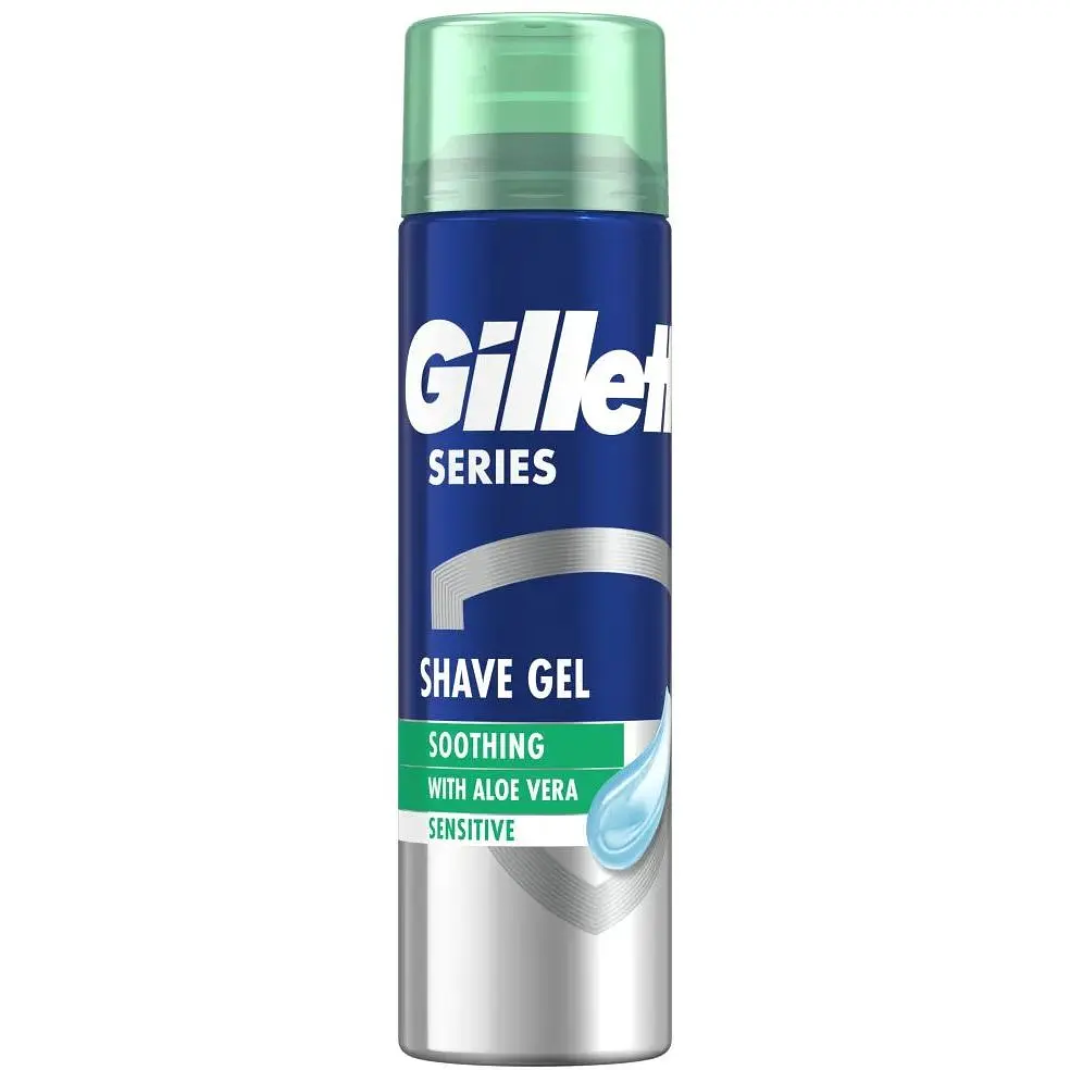 Гель для гоління Gillette Series Sensitive Skin Для чутливої шкіри 200 мл (3014260214692)