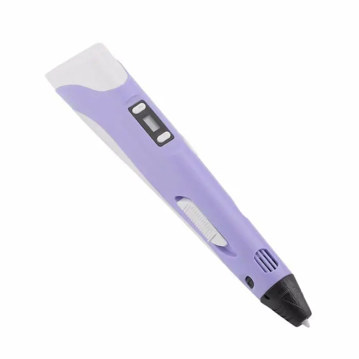 3D-ручка для малювання з екраном 3д Ручка Pen2 MyRiwell з LCD-дисплеєм Фіолетова - фото 2