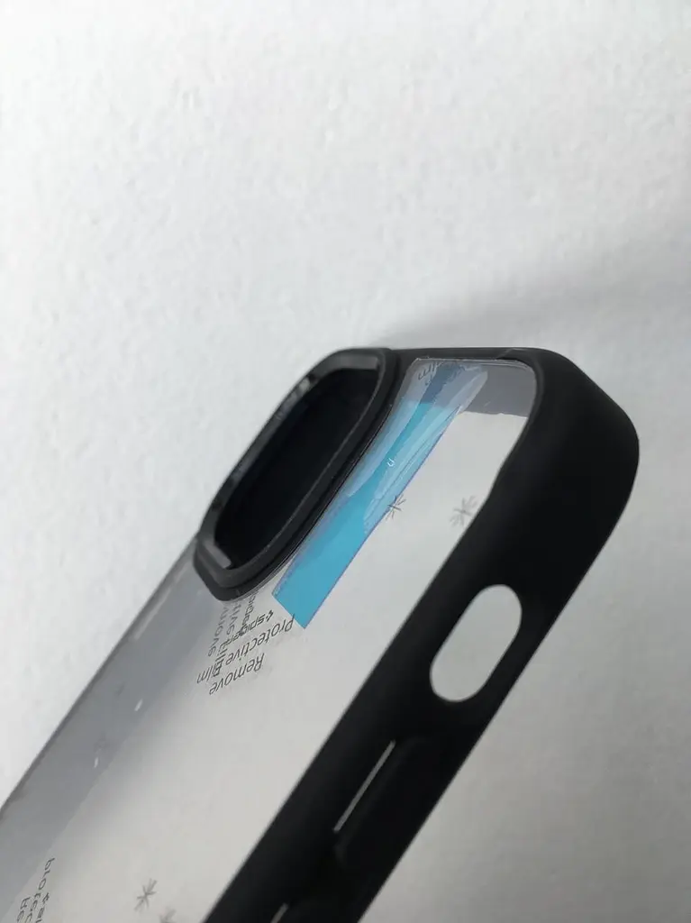 Чохол прозорий протиударний Spigen Ultra Hybrid Crystal ACS03351 для iPhone 13 Mini (5.4") Matte Black - фото 2