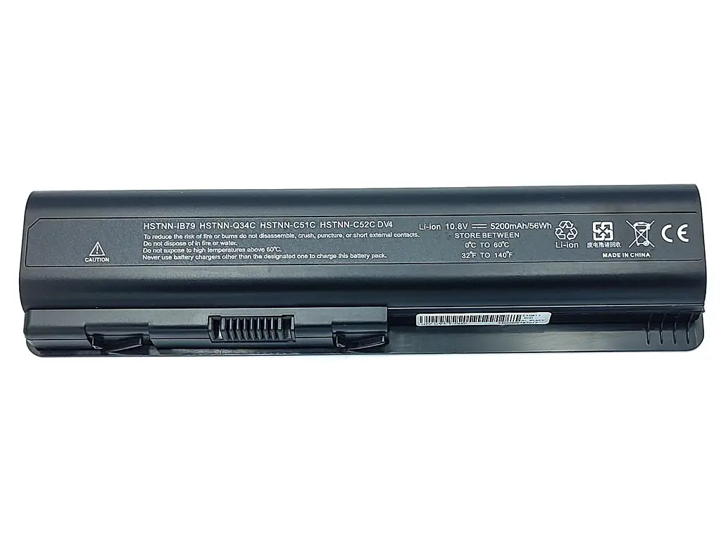 Акумулятор для HP EV03 Pavilion DV4-2000, dv5-2000 Series (EV06) (10.8V 5200 mAh) - фото 2
