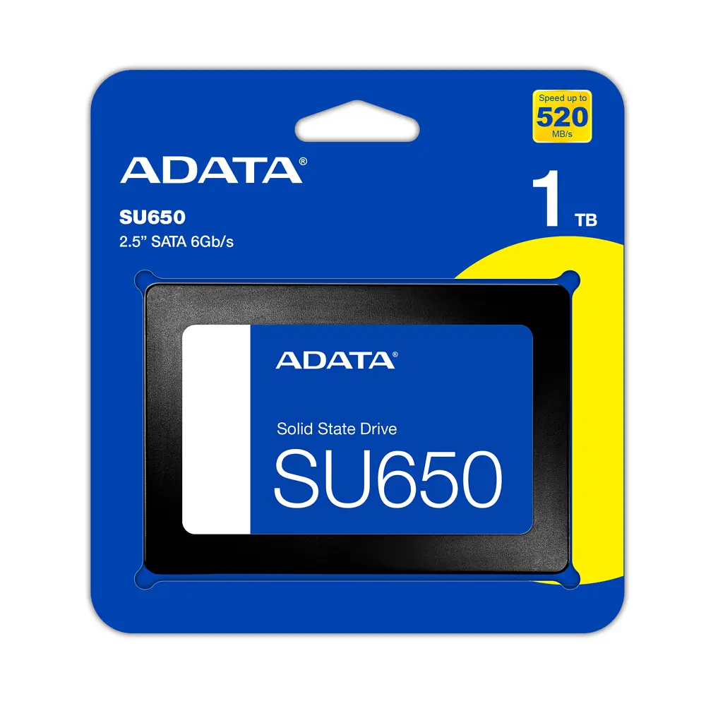 Накопичувач SSD ADATA Ultimate SU650 1TB 2.5" SATA III 3D NAND (ASU650SS-1TT-R) - фото 2