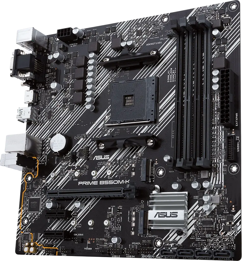 Материнська плата Asus B550M-K Prime Socket AM4 (PRIME B550M-K) Б/В - фото 2