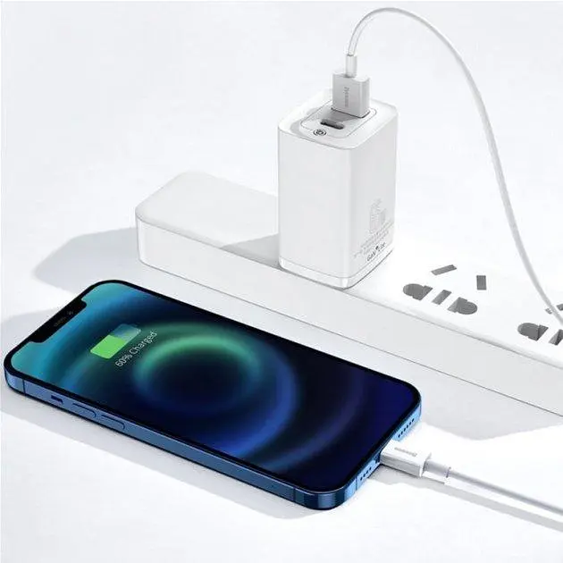 Кабель Baseus Superior Series Fast Charging Data Cable USB to Lightning 2.4A 2m CALYS-C02 White - фото 3