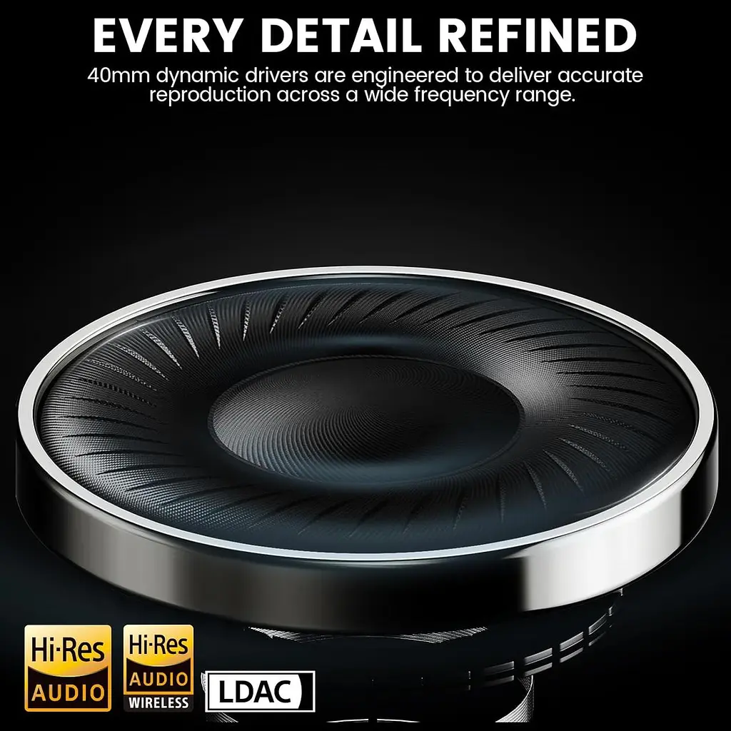 Bluetooth навушники 1Mii AI Y8+ з ANC, LDAC і автономністю до 100 годин - фото 6