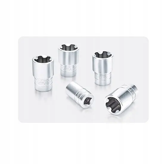 Набір головок Torx Plus EPR 1/4"&3/8"&1/2" 6EPR-32EPR 16 од. Toptul GABF1601 - фото 2