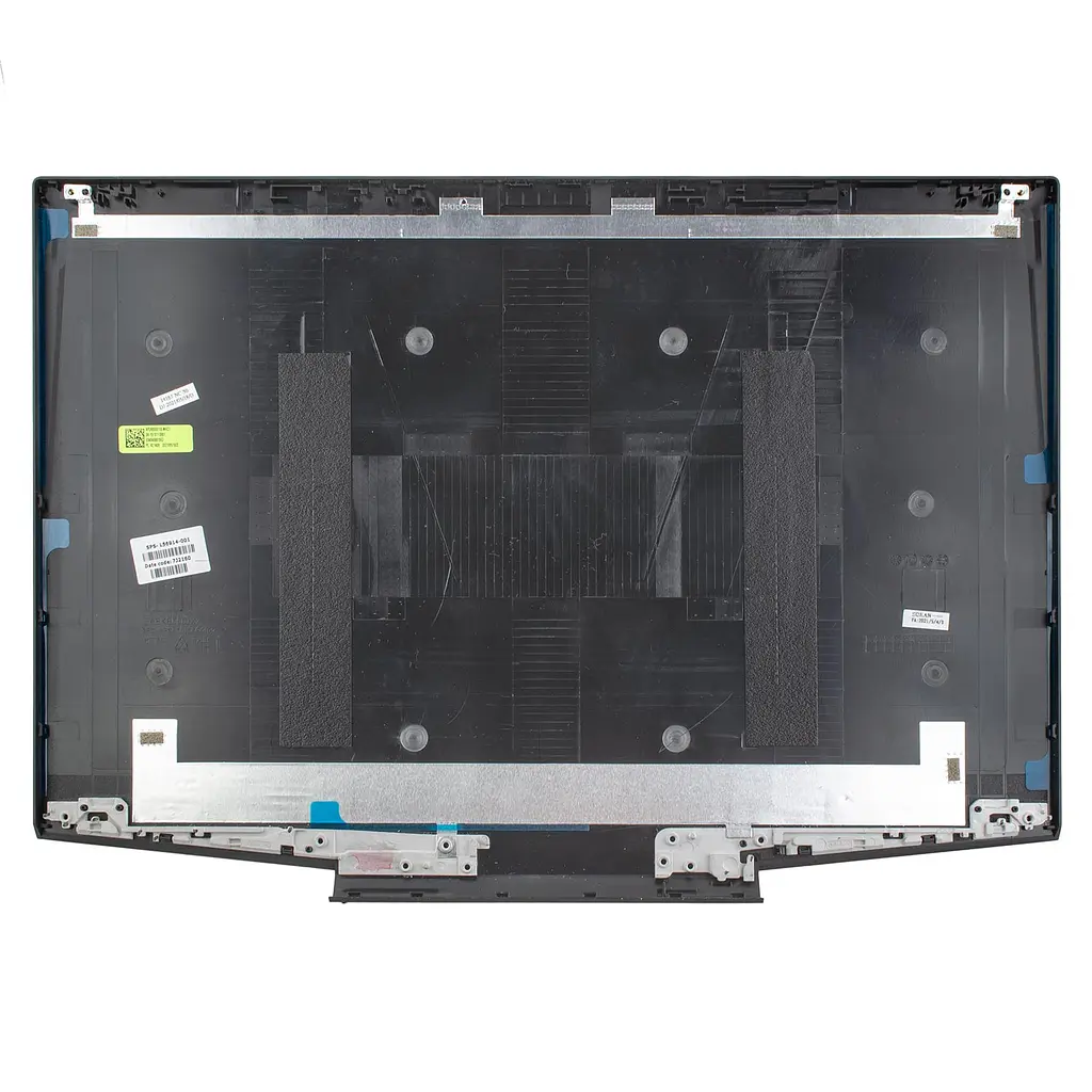 Кришка матриці для HP Pavilion Gaming 15-DK 15T-DK, (Чорна, Срібний логотип, Оригінал) - фото 2