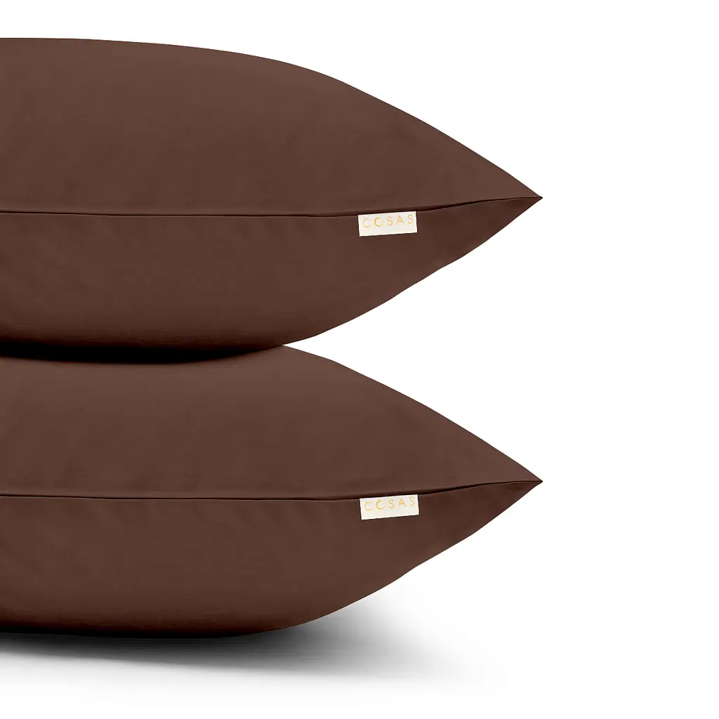Наволочка на подушку 40х60 COCOA BROWN COSAS (4822052387979) - фото 2