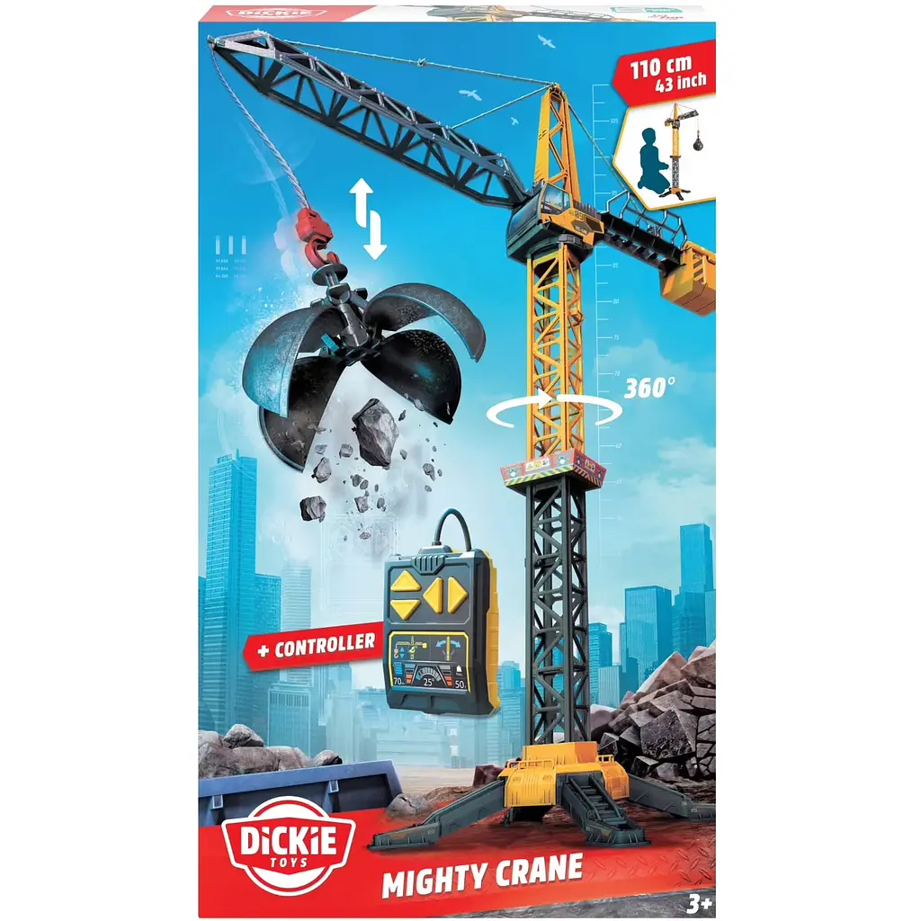 Кран Dickie Toys Могутній на ДК 110 см (3729022) - фото 2