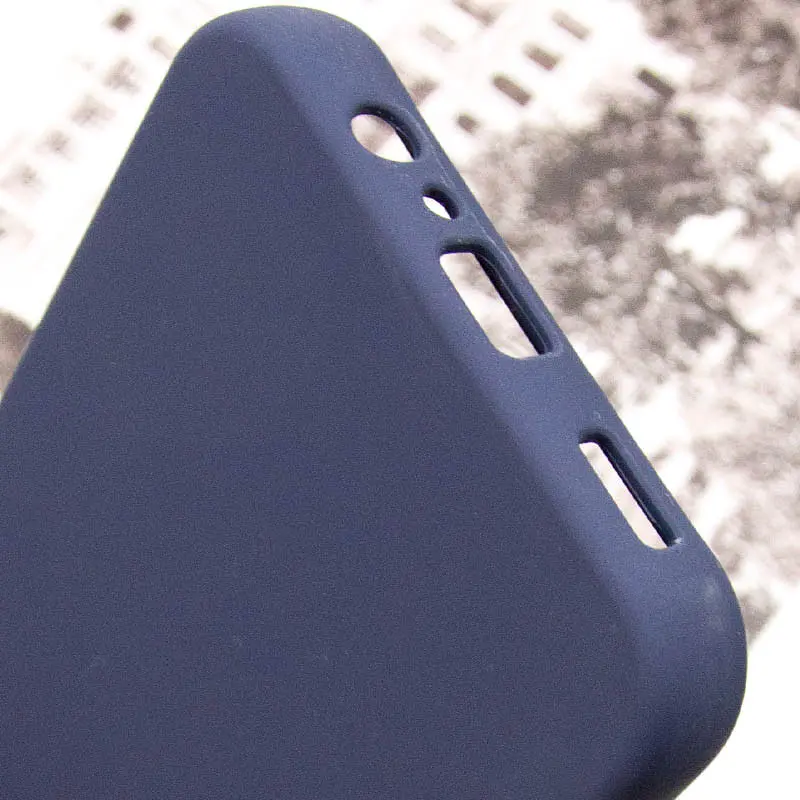 Чохол Silicone Cover Lakshmi Full Camera (AAA) для Samsung Galaxy A26 5G Темно-синій / Midnight blue - фото 7
