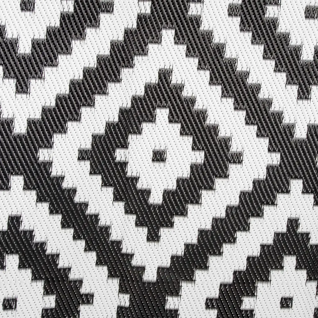 Килимок для пікніка Bo-Camp Falconwood Round Black/White (4271100), Чорний - фото 4