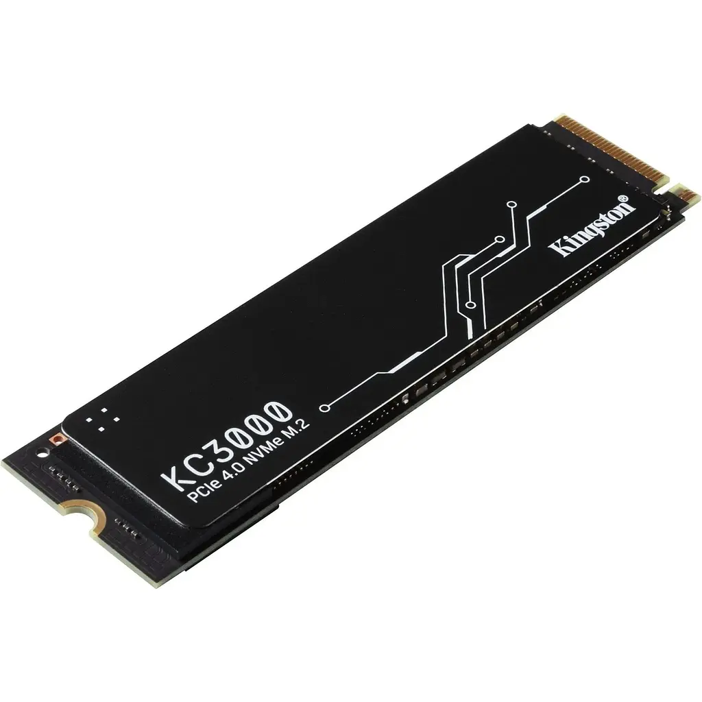 Накопичувач SSD Kingston KC3000 M.2 2280 PCIe 4.0 x4 NVMe 3D TLC 4096GB (SKC3000D/4096G) - фото 2