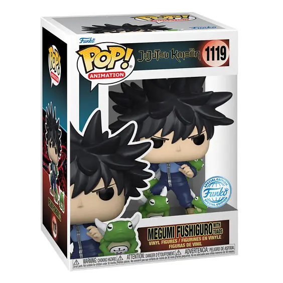 Фігурка Funko Pop Фанко Поп Jujutsu Kaisen Megumi Fushiguro Магічна Битва Мегумі Фушігуро 10 см JK MF 1119 - фото 3