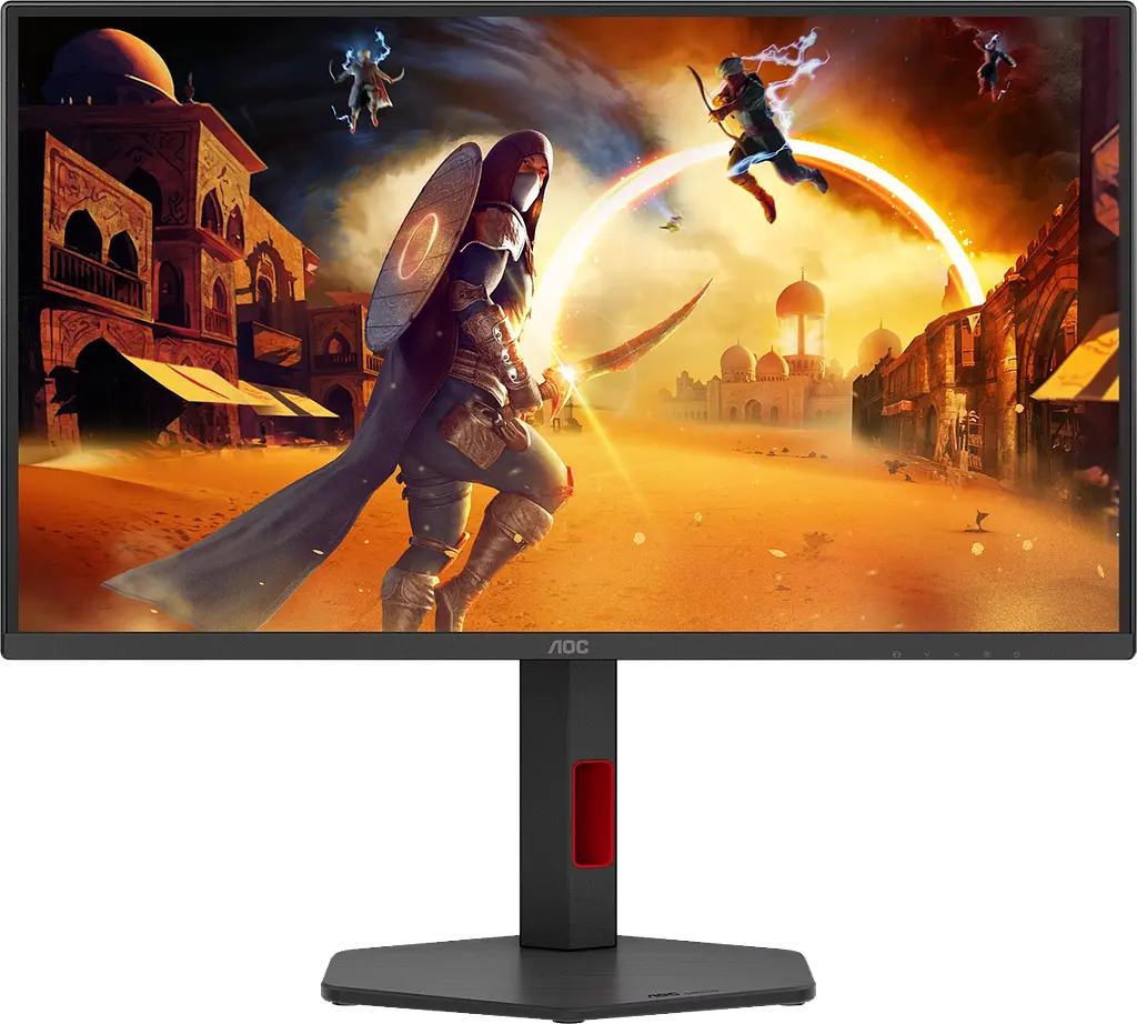 Монiтор 24.5" Q25G4SR Black/Red AOC teh0022201