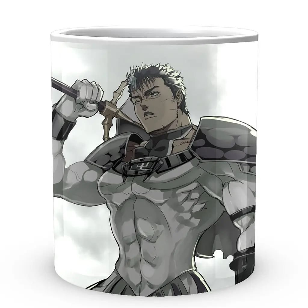 Кружка GeekLand Berserk Берсерк Гаст серое небо anime B 02.14 330 мл белая - фото 2