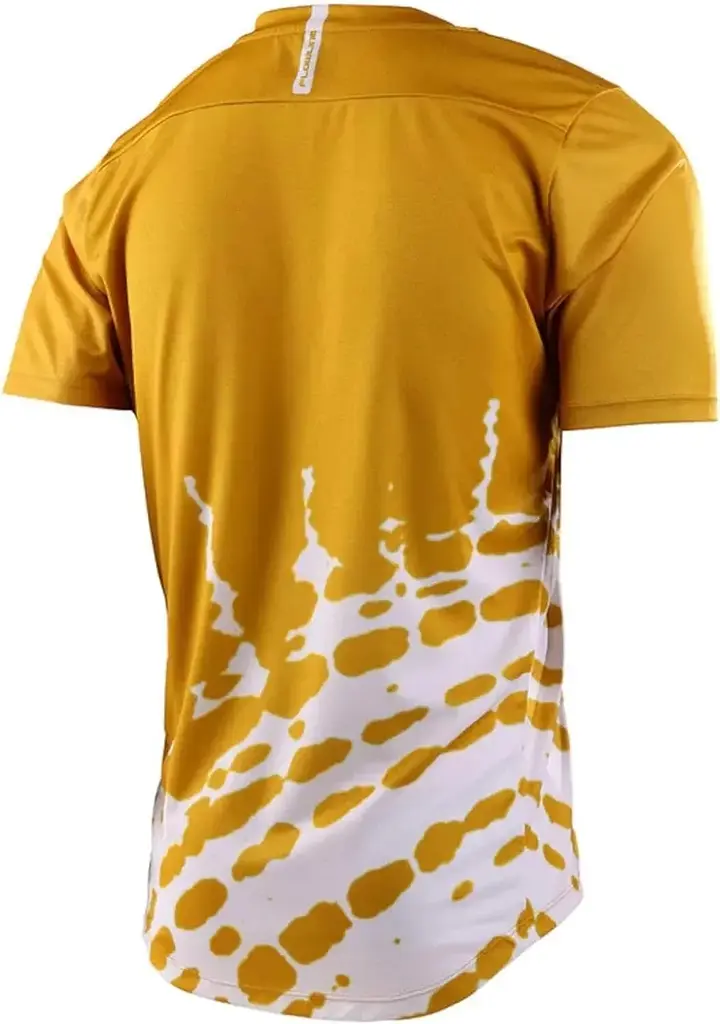 Велоджерси Troy Lee Designs Flowline SS Jersey Big Spin Gold XL (1106-335908005) - фото 2