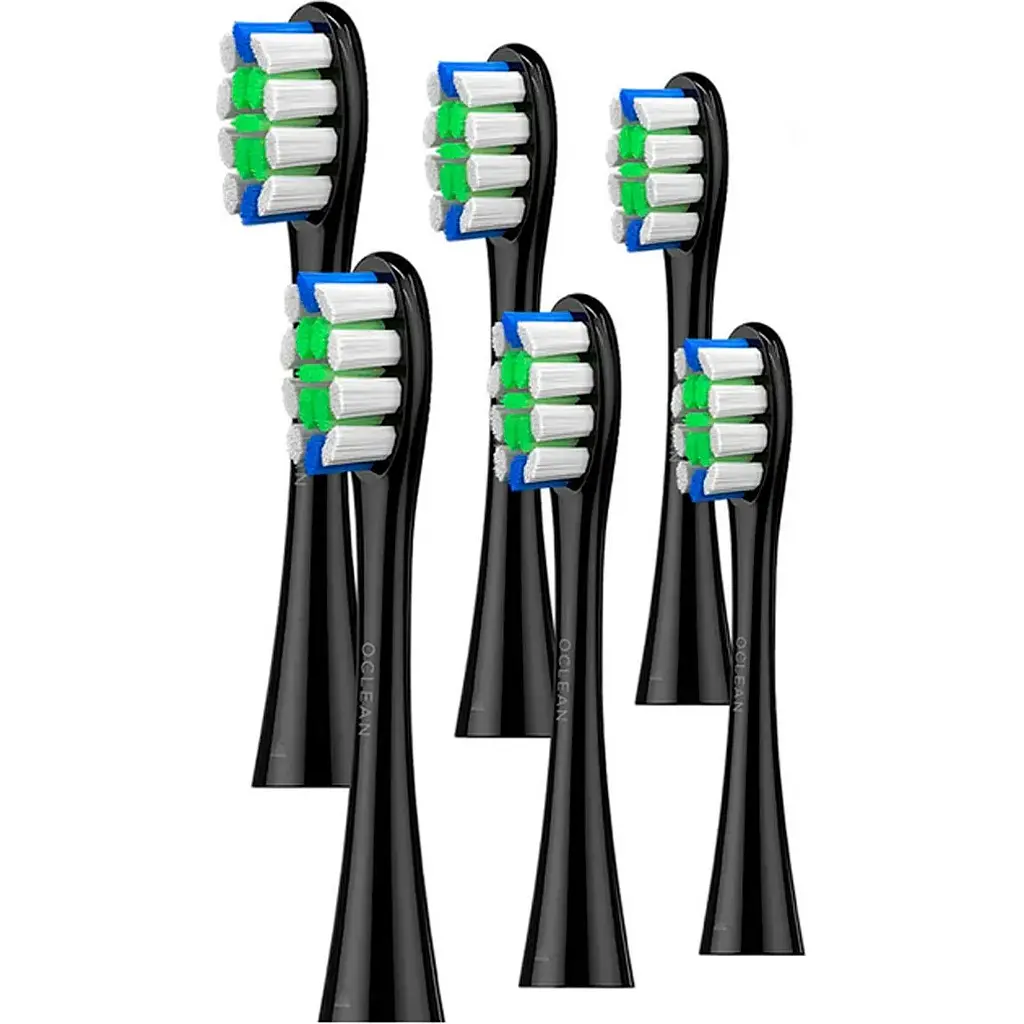 Насадка для зубної щітки Oclean P1C5 B06 Professional 6 шт. Black [6970810553864] [111820] - фото 2