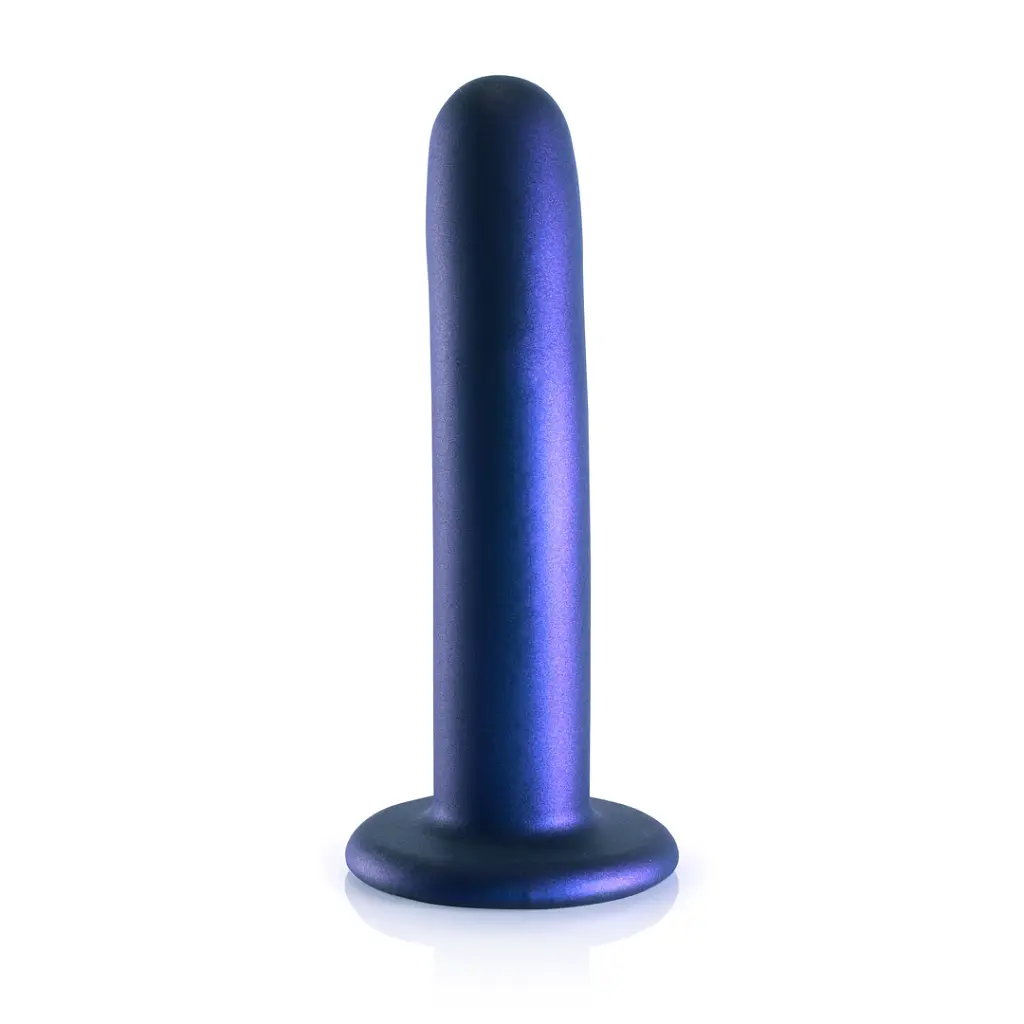 Фаллоимитатор Ouch! Smooth G-Spot Dildo 6apos;apos; 15 см (синий) - фото 12