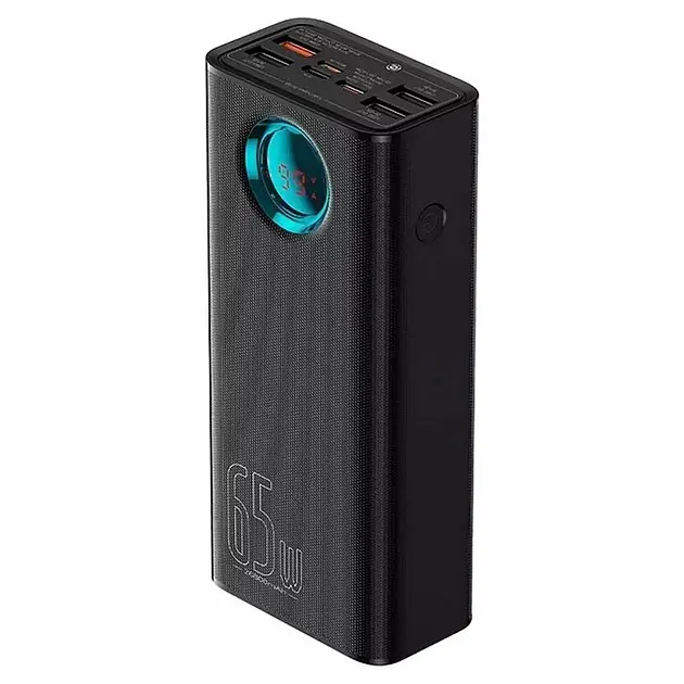 Повербанк Baseus Amblight Digital Display 65W 26800 mAh Black (P10022402113-00) - фото 2