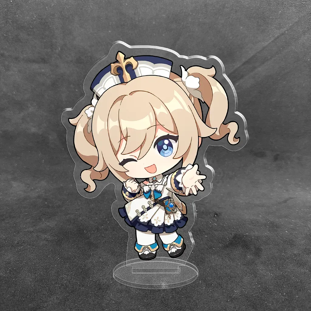 Акрилова колекційна фігурка Chibi Геншин Імпакт - Genshin Impact Барбара 10 см